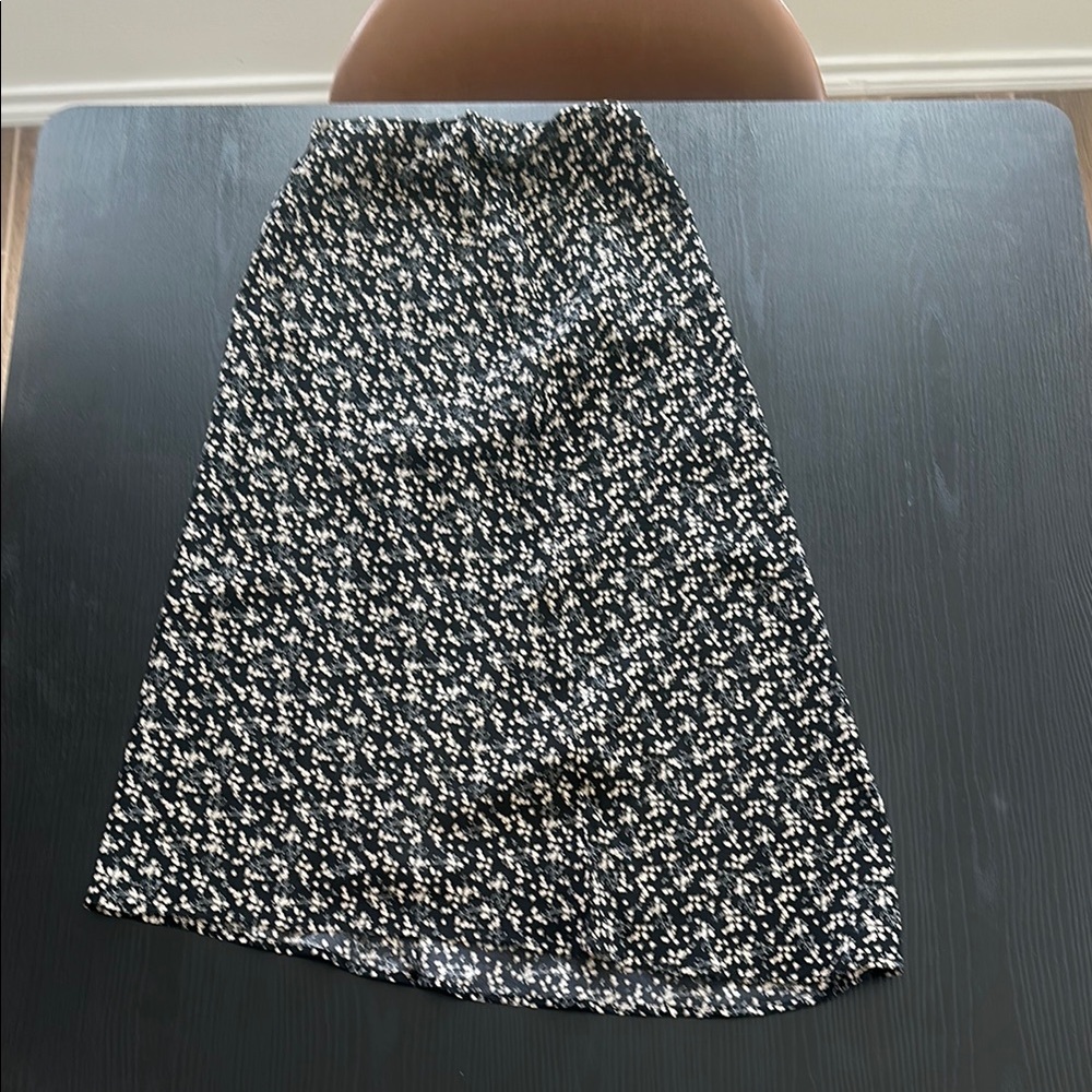 Floral Black and White Women's Skirt from Called To Surf
